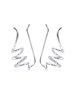 Unique Silver Earrings EL-3600